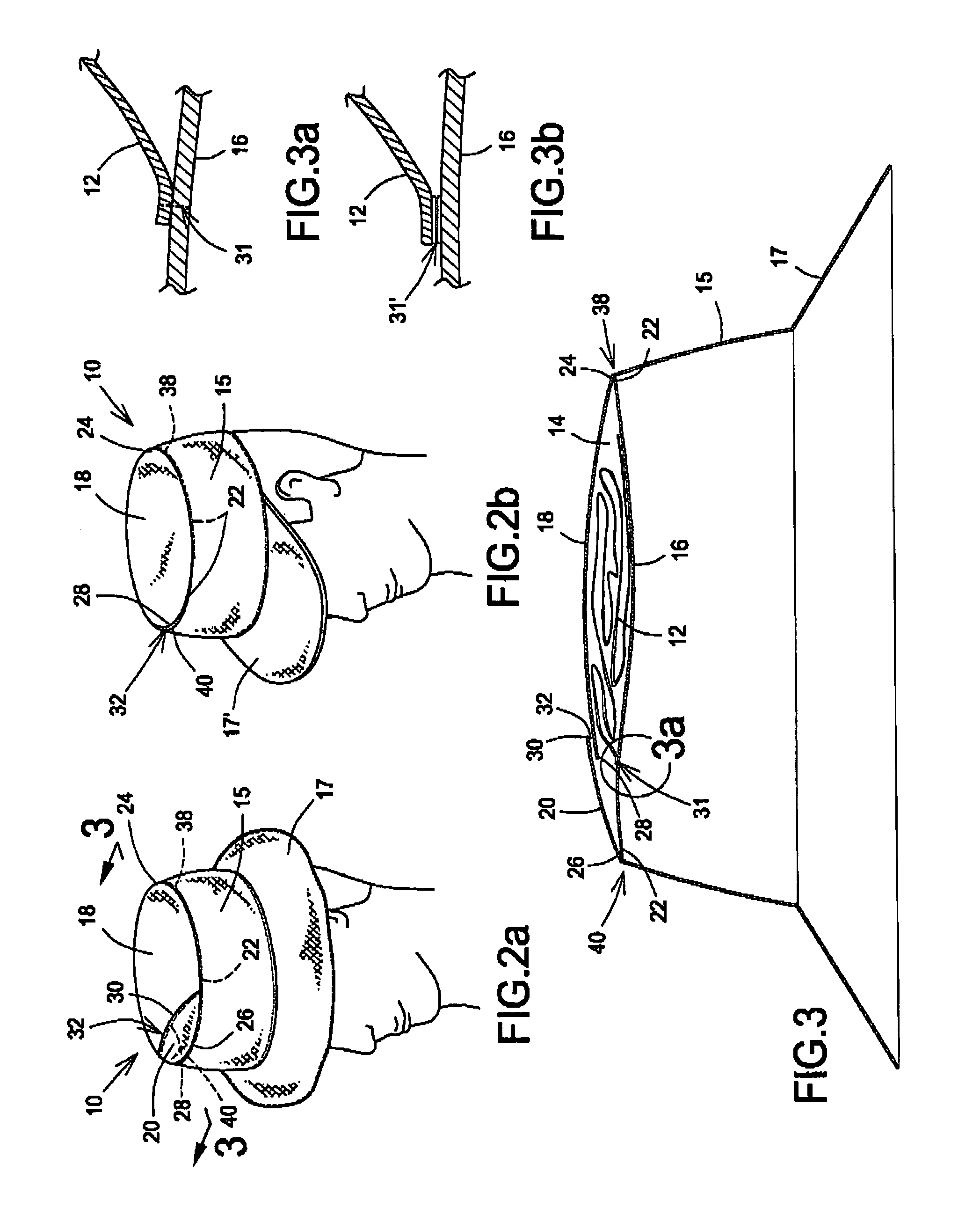 Headgear with enclosure for an insect screen