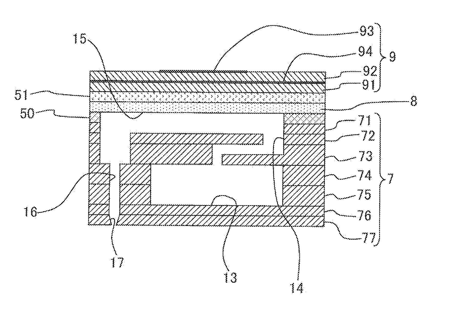 Liquid discharging head and method for producing the same