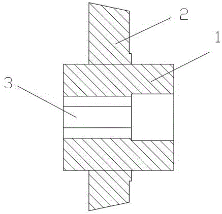 Cam locking device for fixing sliding plates