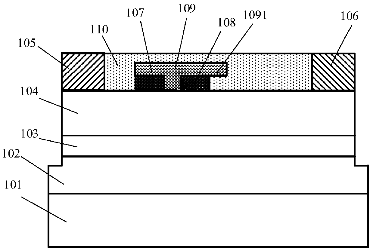 Algan/gan heterojunction Schottky diode device based on p-gan cap layer and floating metal ring