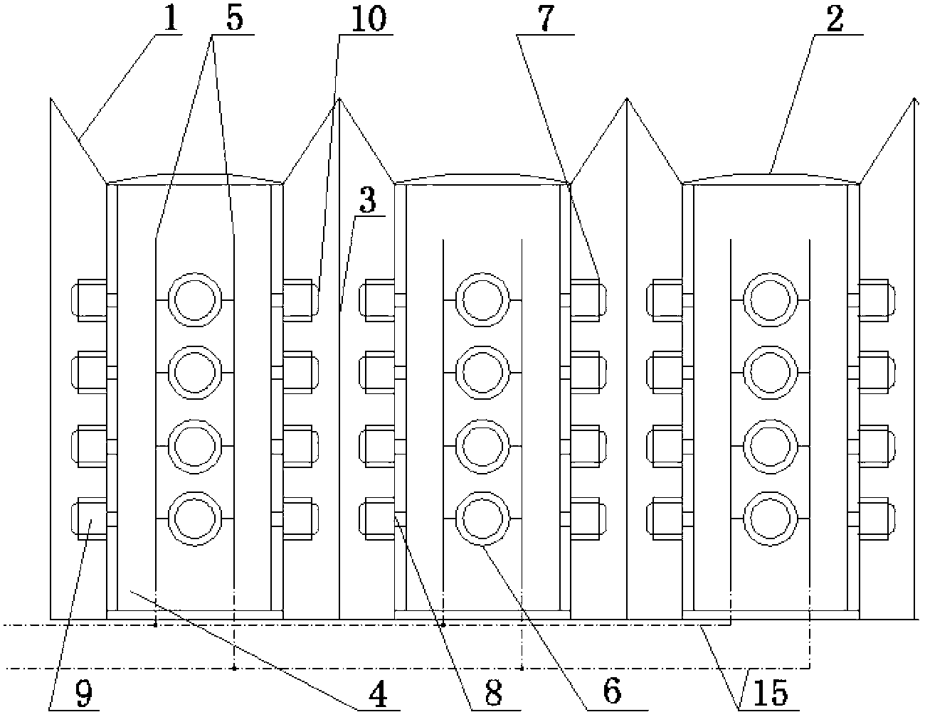 Noise power-generating device and noise power-generating equipment consisting of same