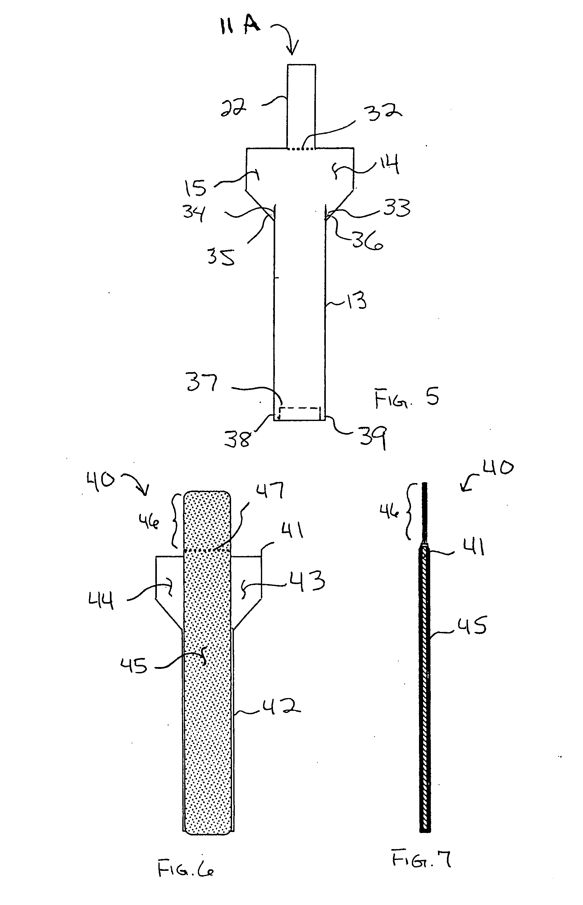 Medical devices and methods useful for applying bolster material