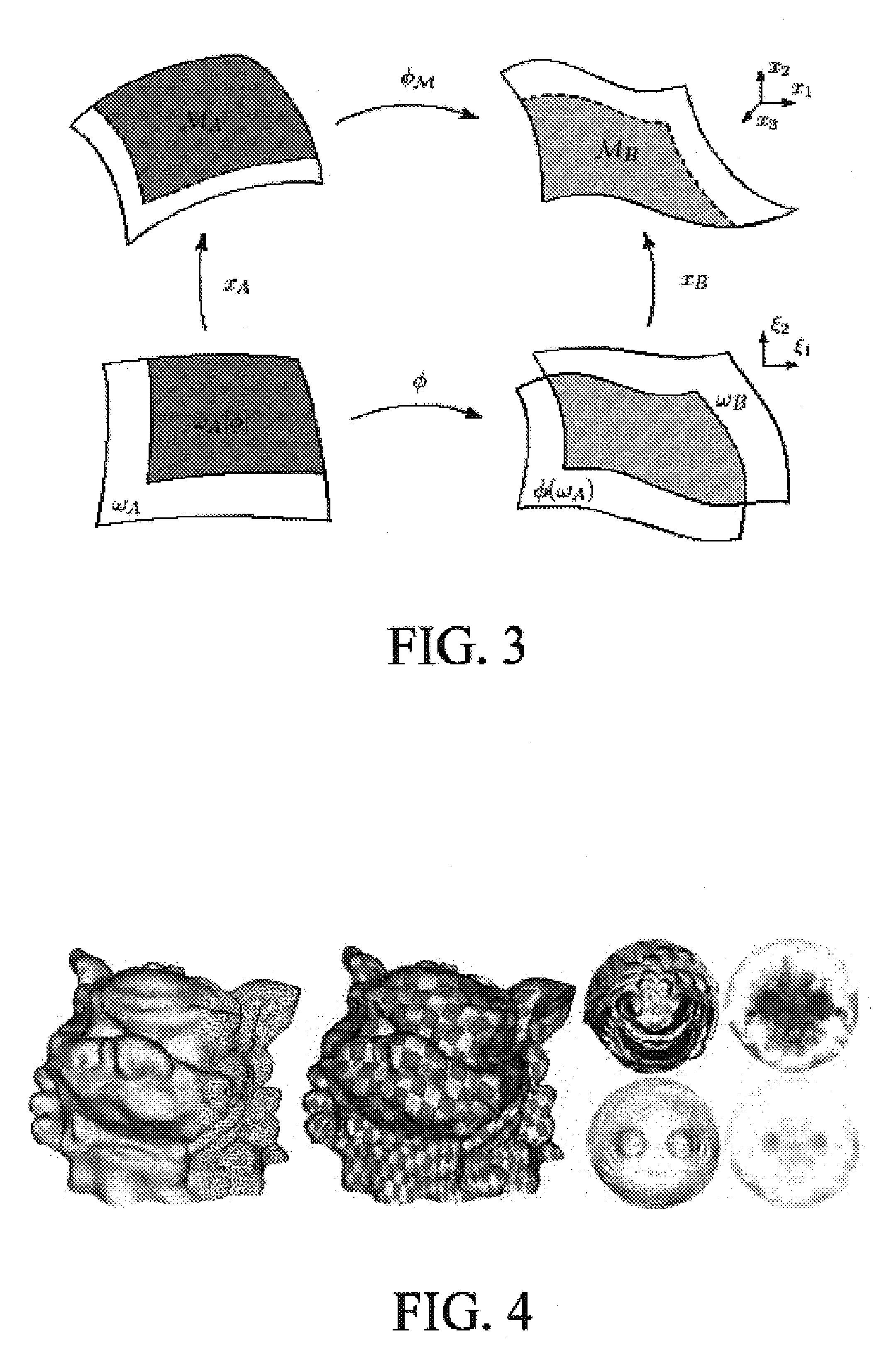 Method for constructing surface parameterizations