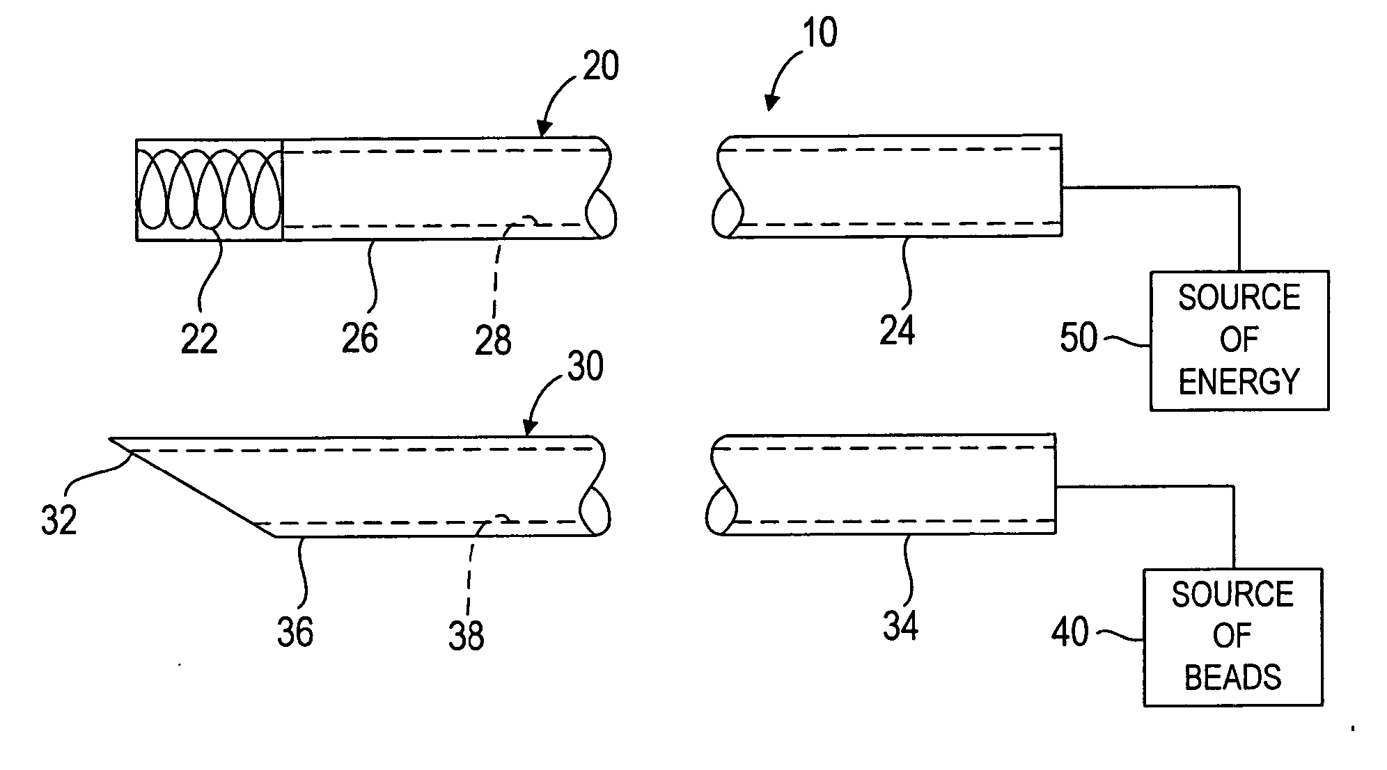 Apparatus and methods for assisting ablation of tissue using magnetic beads