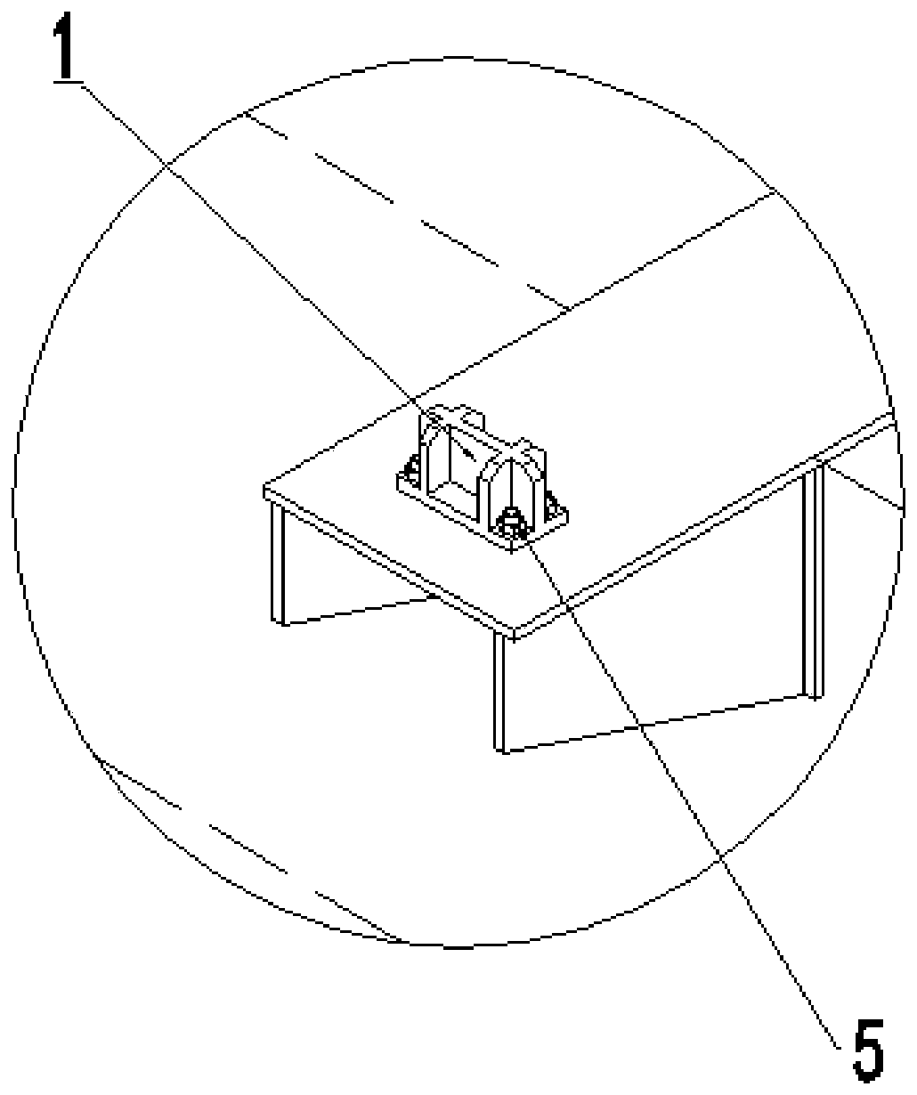 Transporting and fixing method for modular house