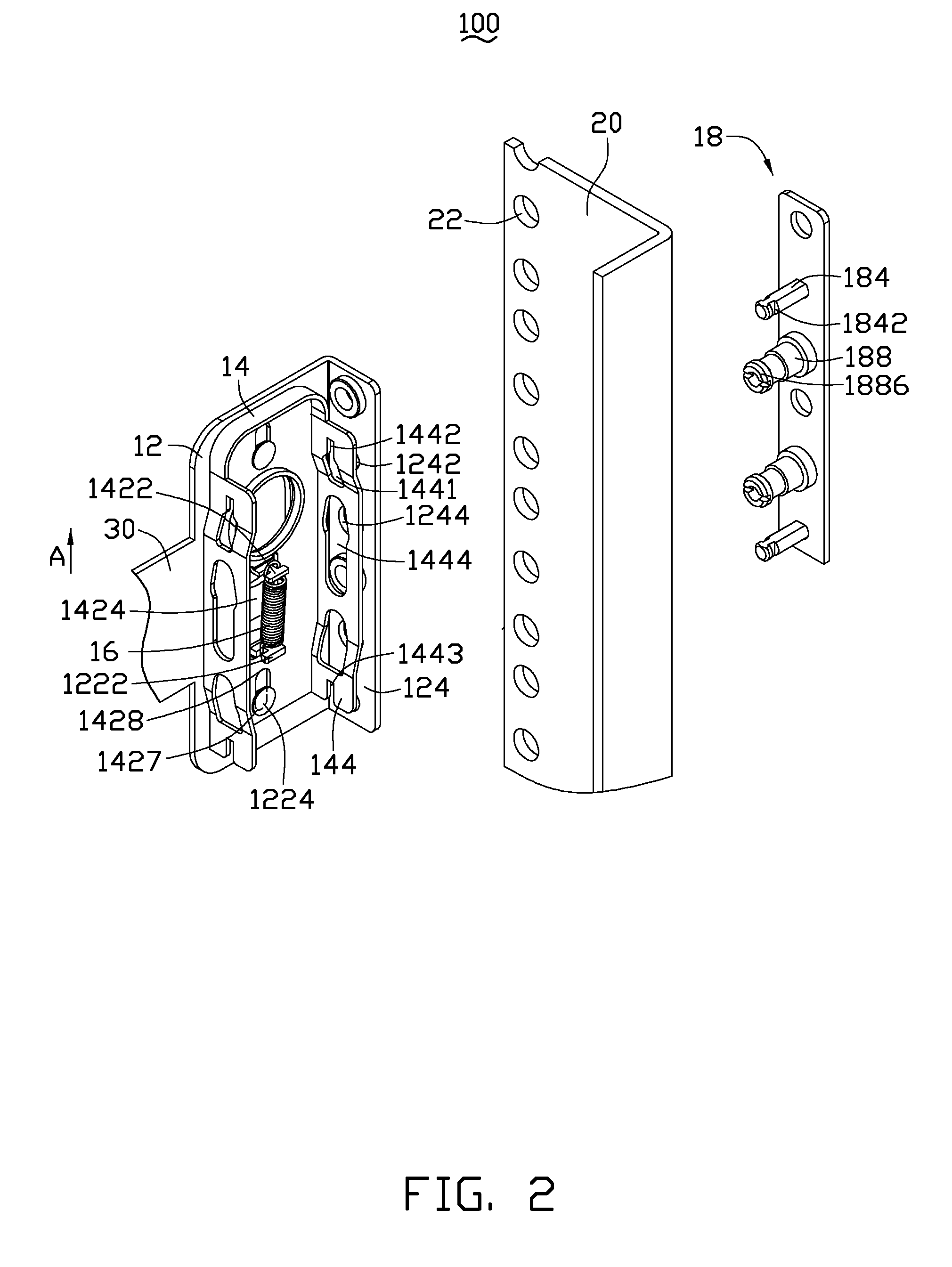 Retaining structure