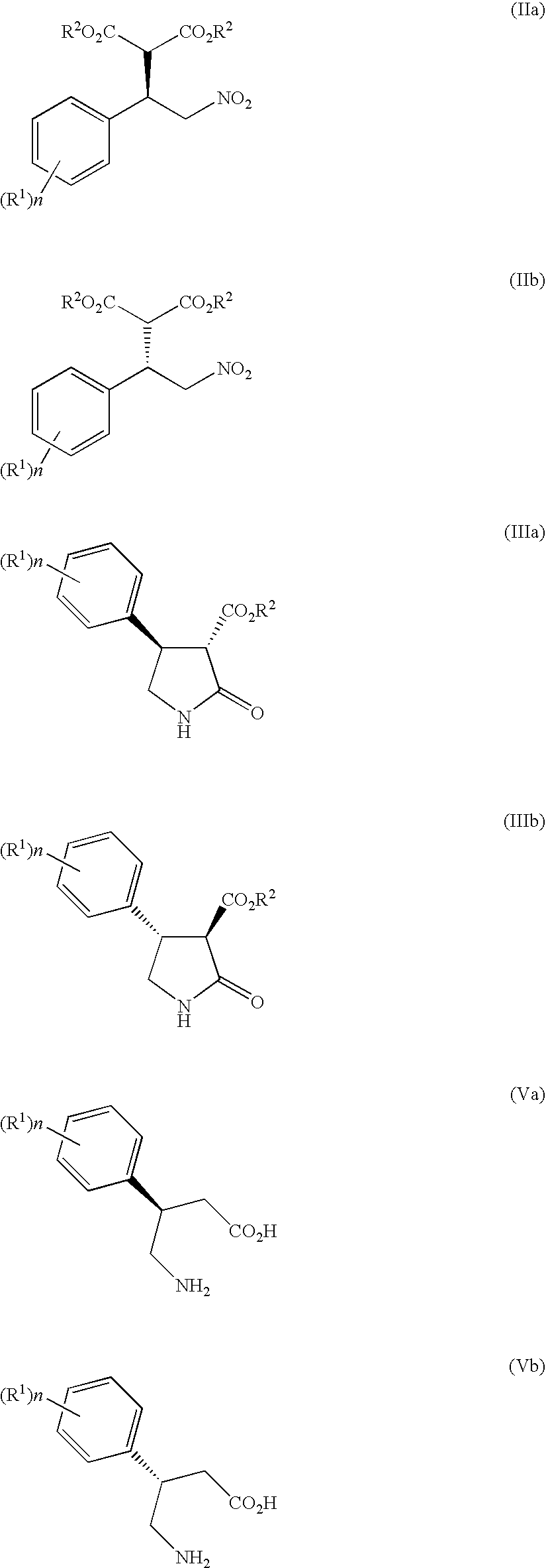 Method of producing optically active 4-amino-3-substituted phenylbutanoic acid