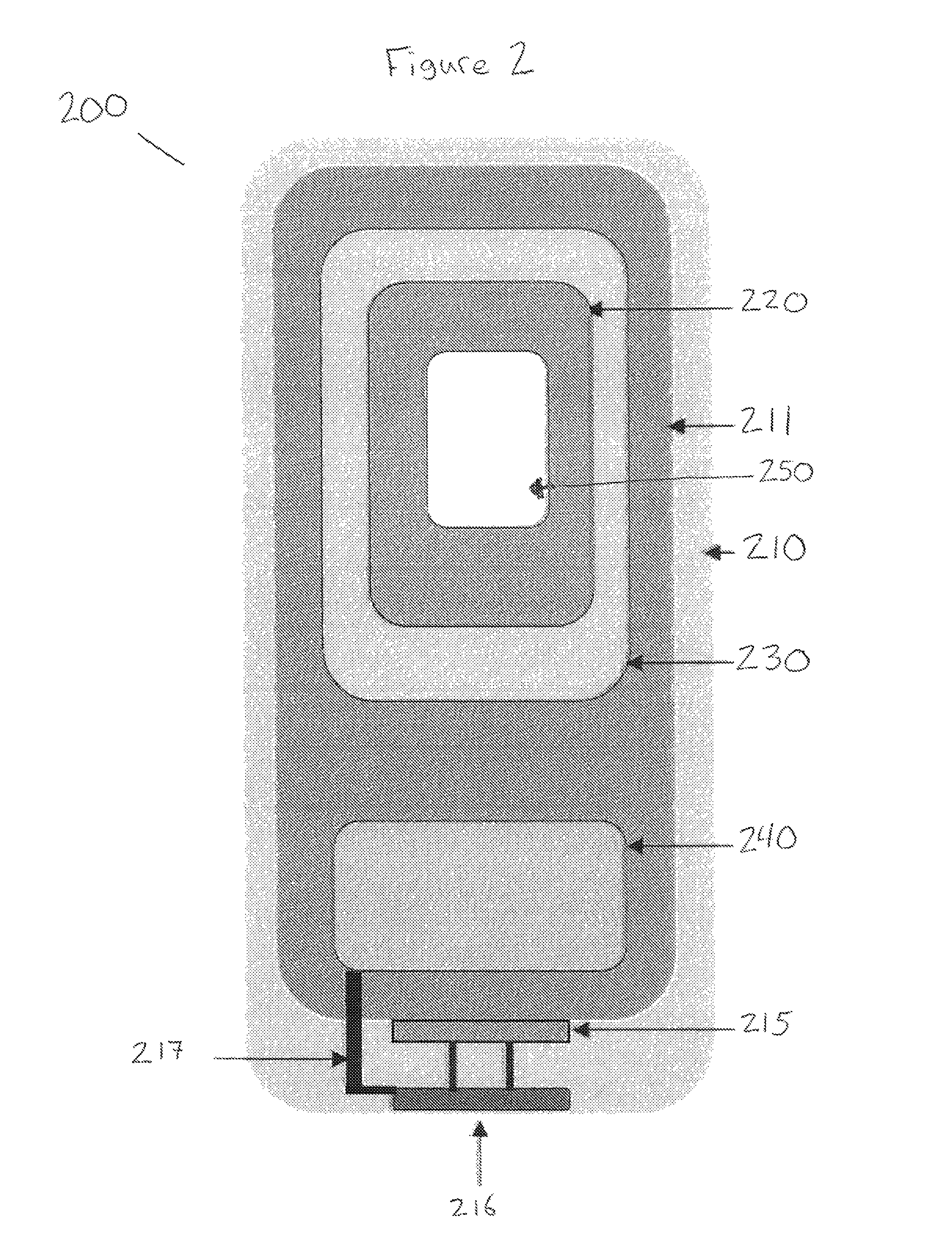 Smart phone casing and information exchange system