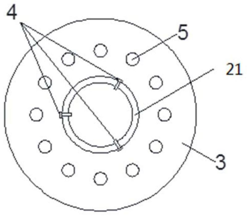 Single pile foundation scouring protection device