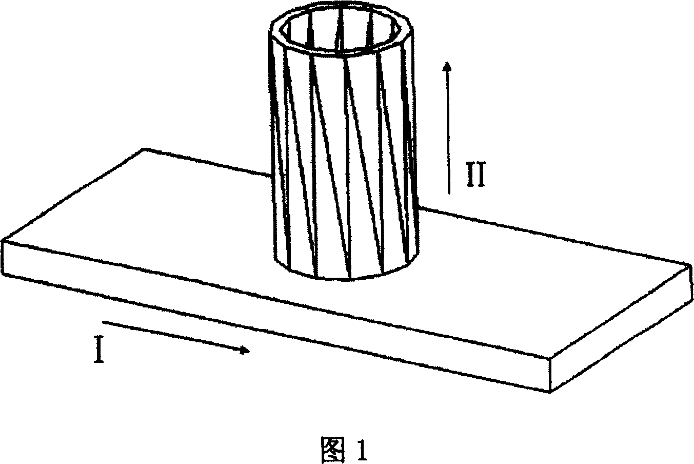 Three-dimensional integral weaving method for multi-directional preform