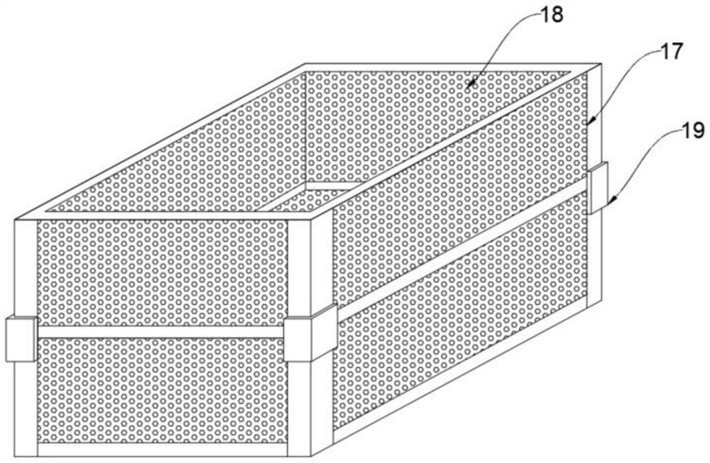 Chemical reagent sterilization equipment for storage and transportation of iced fresh chicken and use method of chemical reagent sterilization equipment