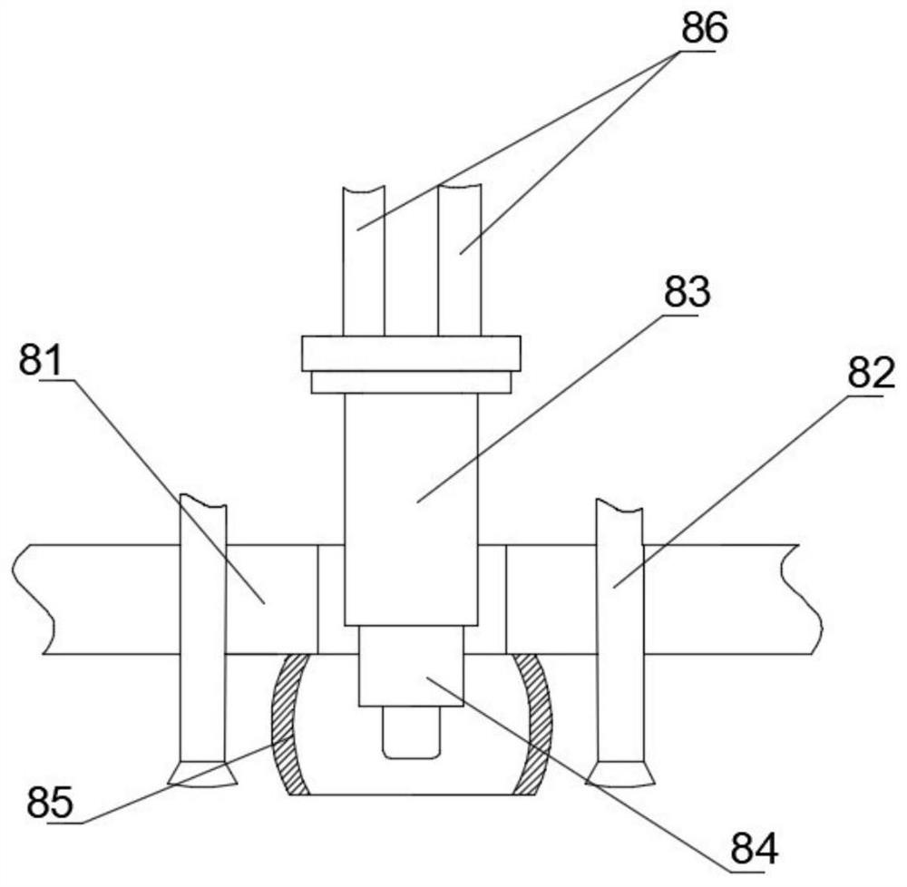 Device used for filling and liquid adding of barreled container