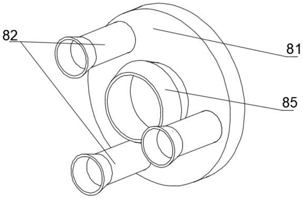 Device used for filling and liquid adding of barreled container