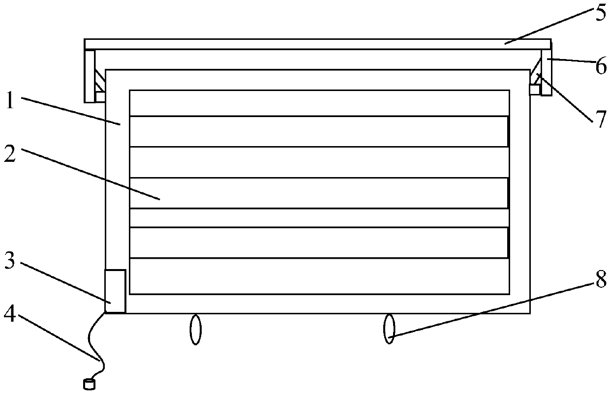 Electric heater with decorative effect