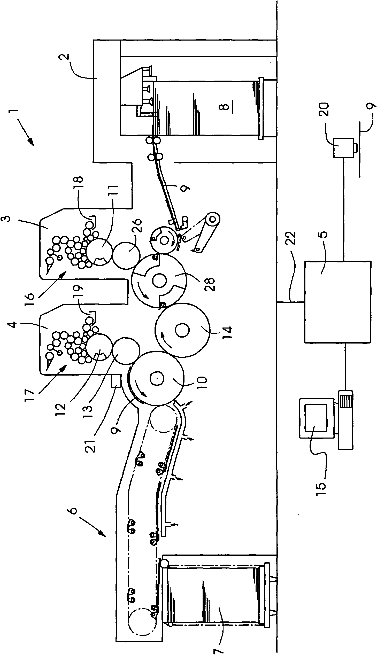 Method for controlling inking units and/or dampening units