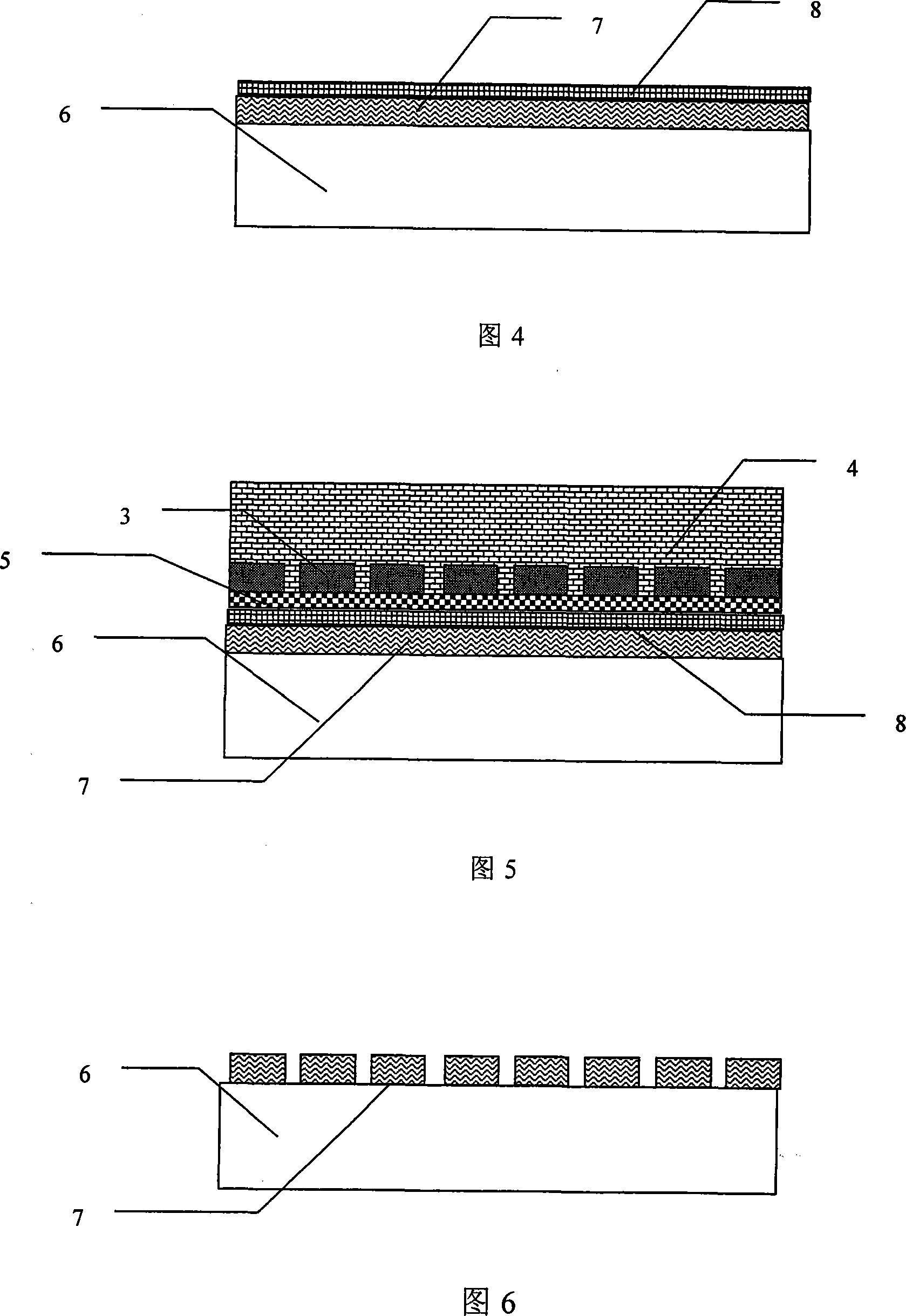 Super resolution lithography method based on PDMS template and silver board material