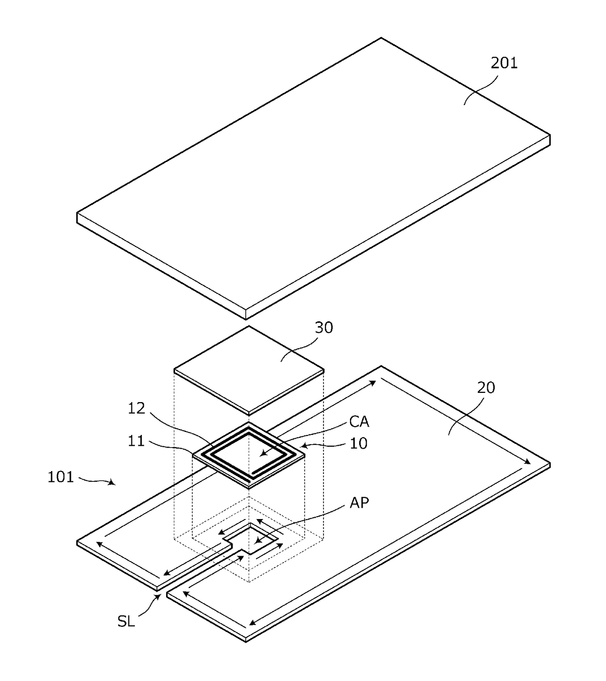 Antenna device and electronic appliance