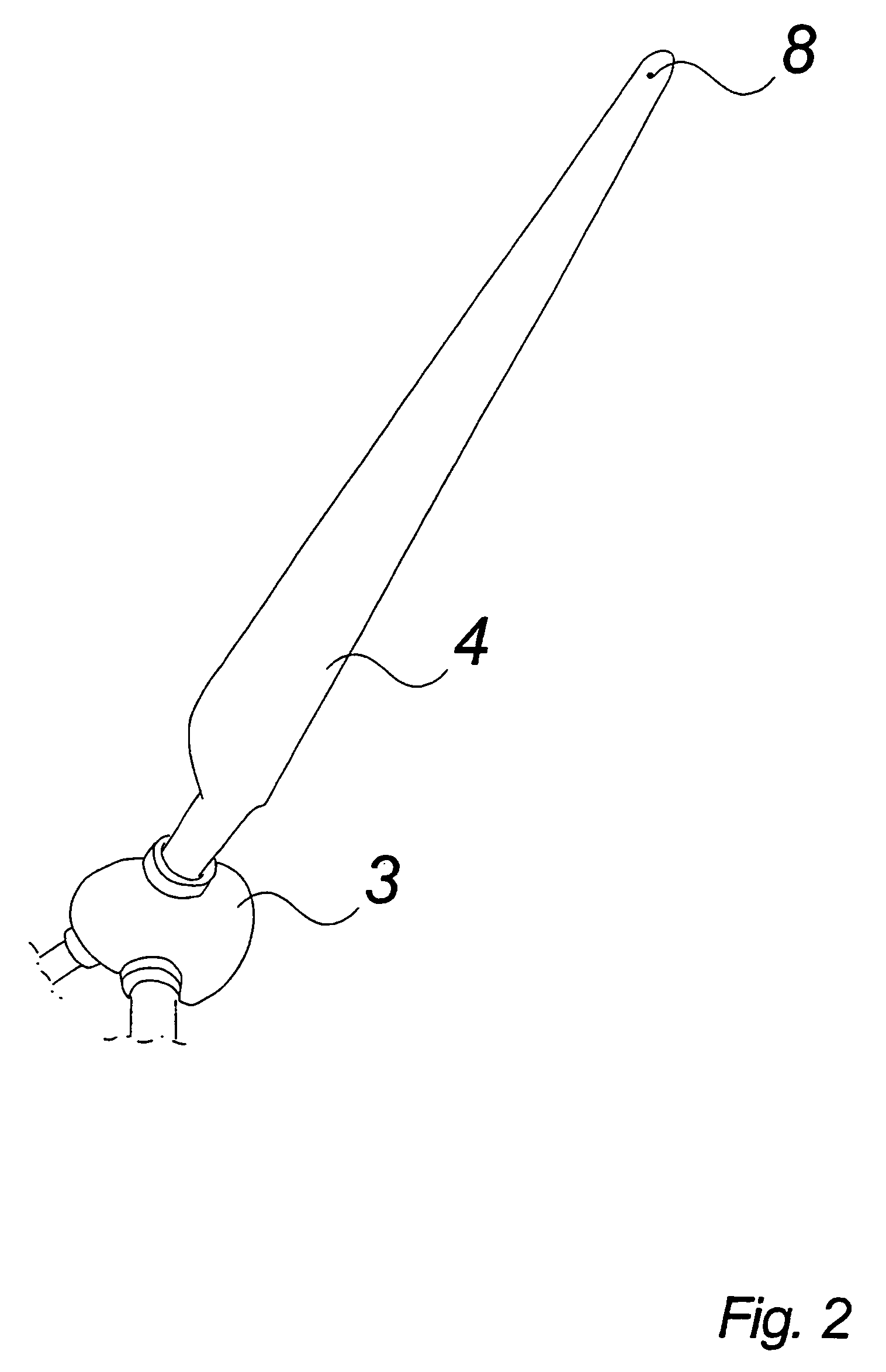Lightning protection system for a construction, method of creating a lightning protection system and use thereof