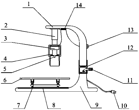 Agricultural cotton bowl extrusion-forming machine