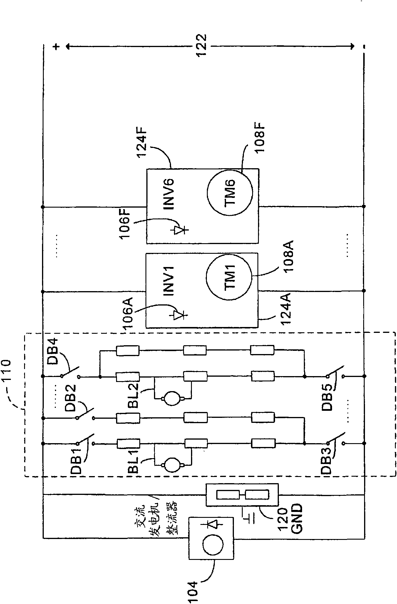 Hybrid energy power management system and method