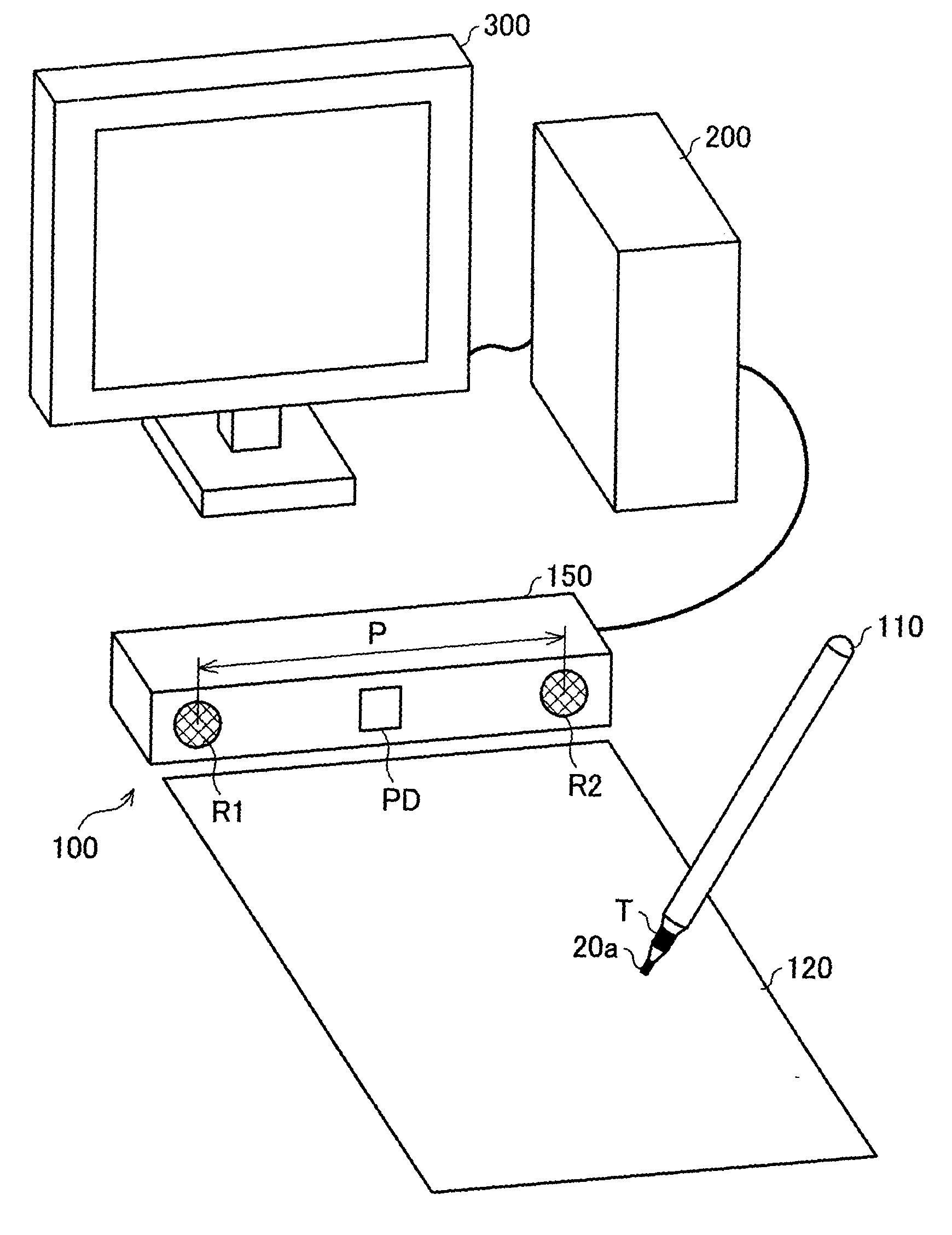 Coordinate input pen and coordinate input apparatus having the same