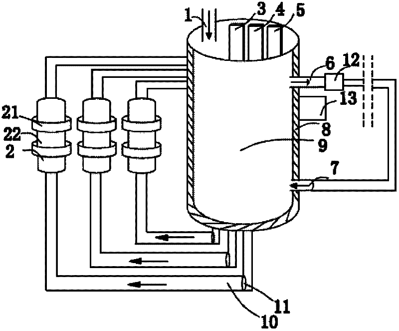 Variable-frequency electromagnetic heating device