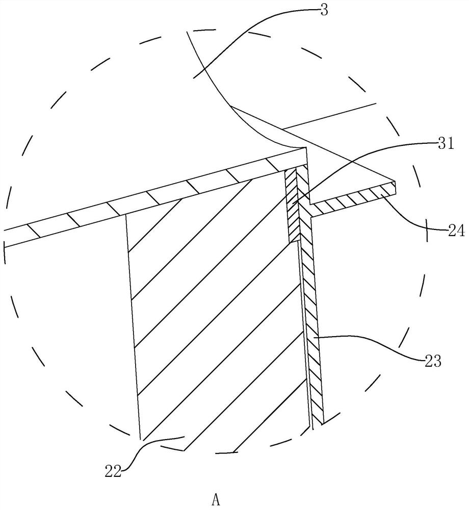 Construction process for communicating pipeline with pool body