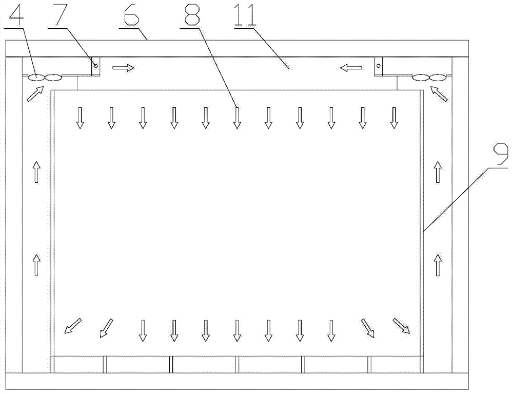 An ice-temperature cold storage for ships