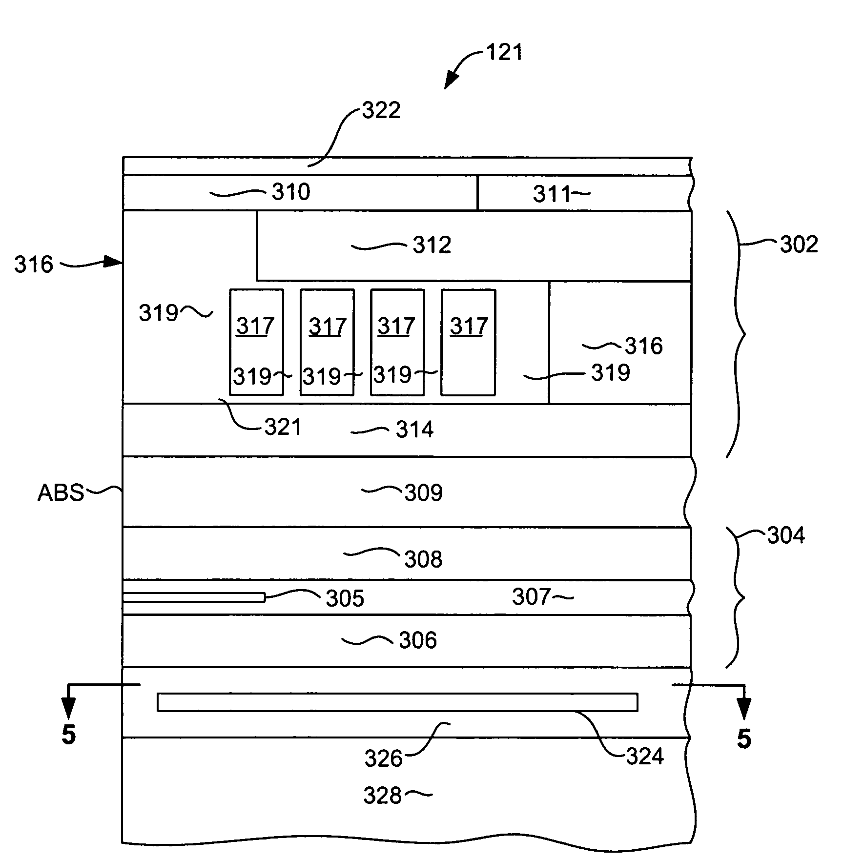 Dual polarity bias for prolonging the life of a heating element in magnetic data storage devices