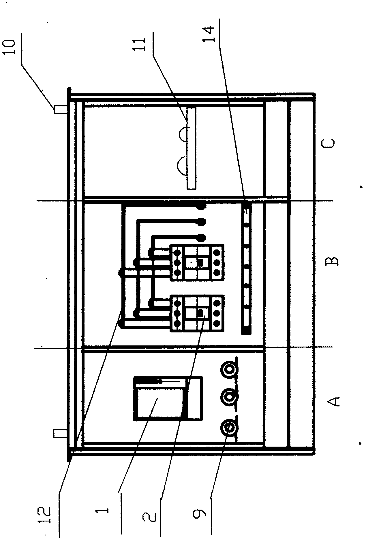 Low-voltage intelligent comprehensive power distribution unit for transformer platform