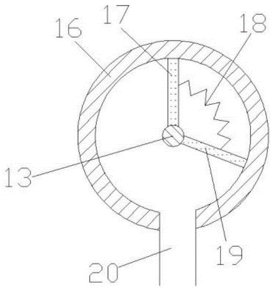 Laterally mounted exhaust volume adjusting device