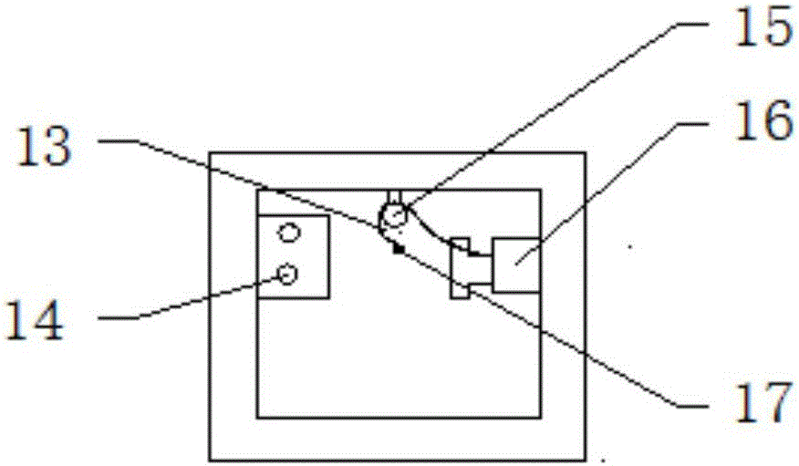 Vertical type shock-absorbing tamping machine applied to building