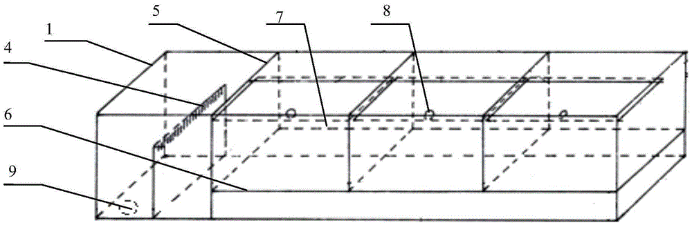 Water circulation self-cleaning breeding and frog culture device and application