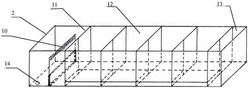 Water circulation self-cleaning breeding and frog culture device and application