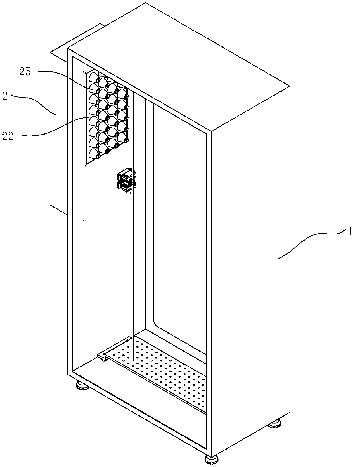 Fully-sealed power distribution cabinet