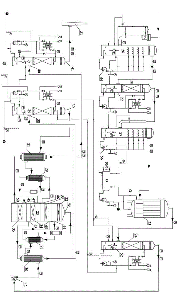 Acetylene gas purification device and its process