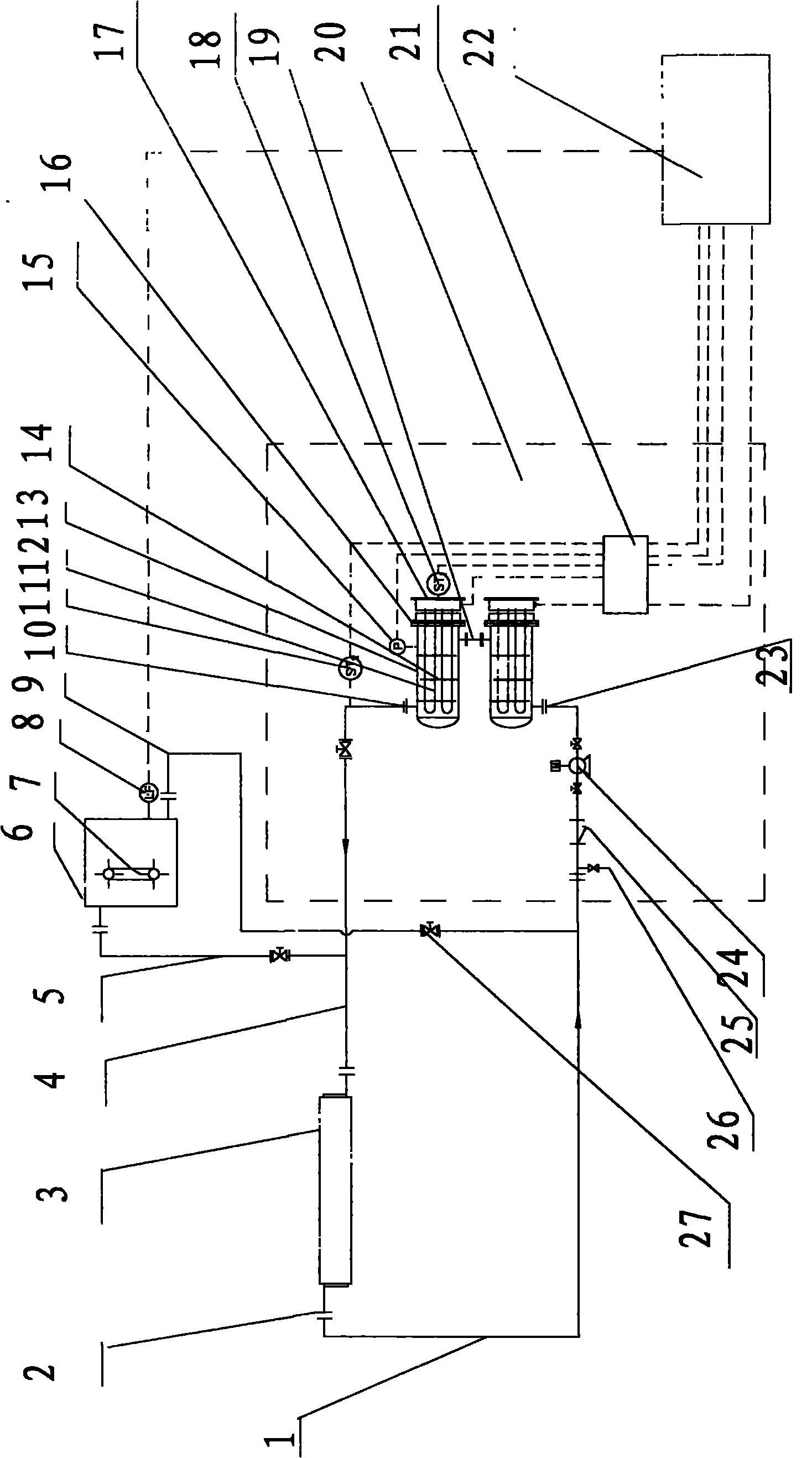 Heating device of screw extruder