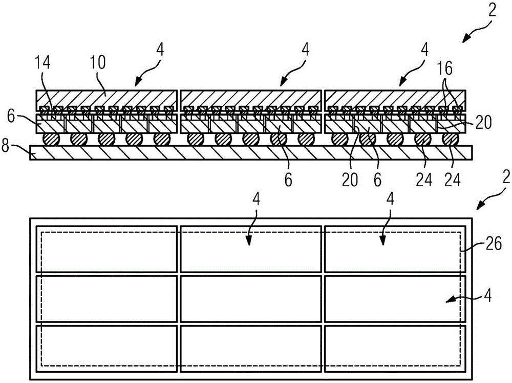 Imaging device for electromagnetic radiation