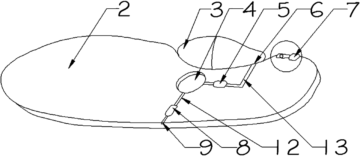 Artificial intelligent insole in inflatable insole