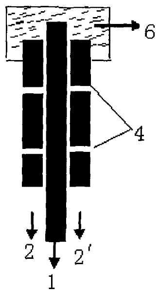 Hollow-out flexible printed circuit board with ACP conductive adhesive being printed thereon