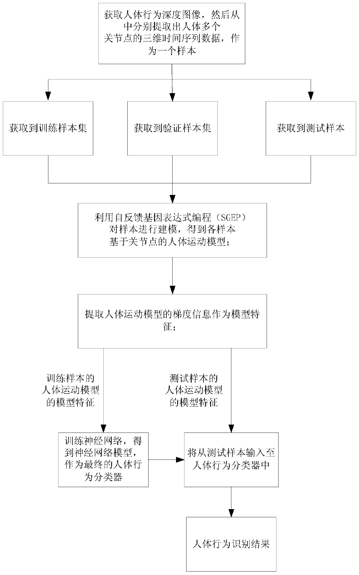 A Human Behavior Recognition Method Based on Self-feedback Gene Expression Programming