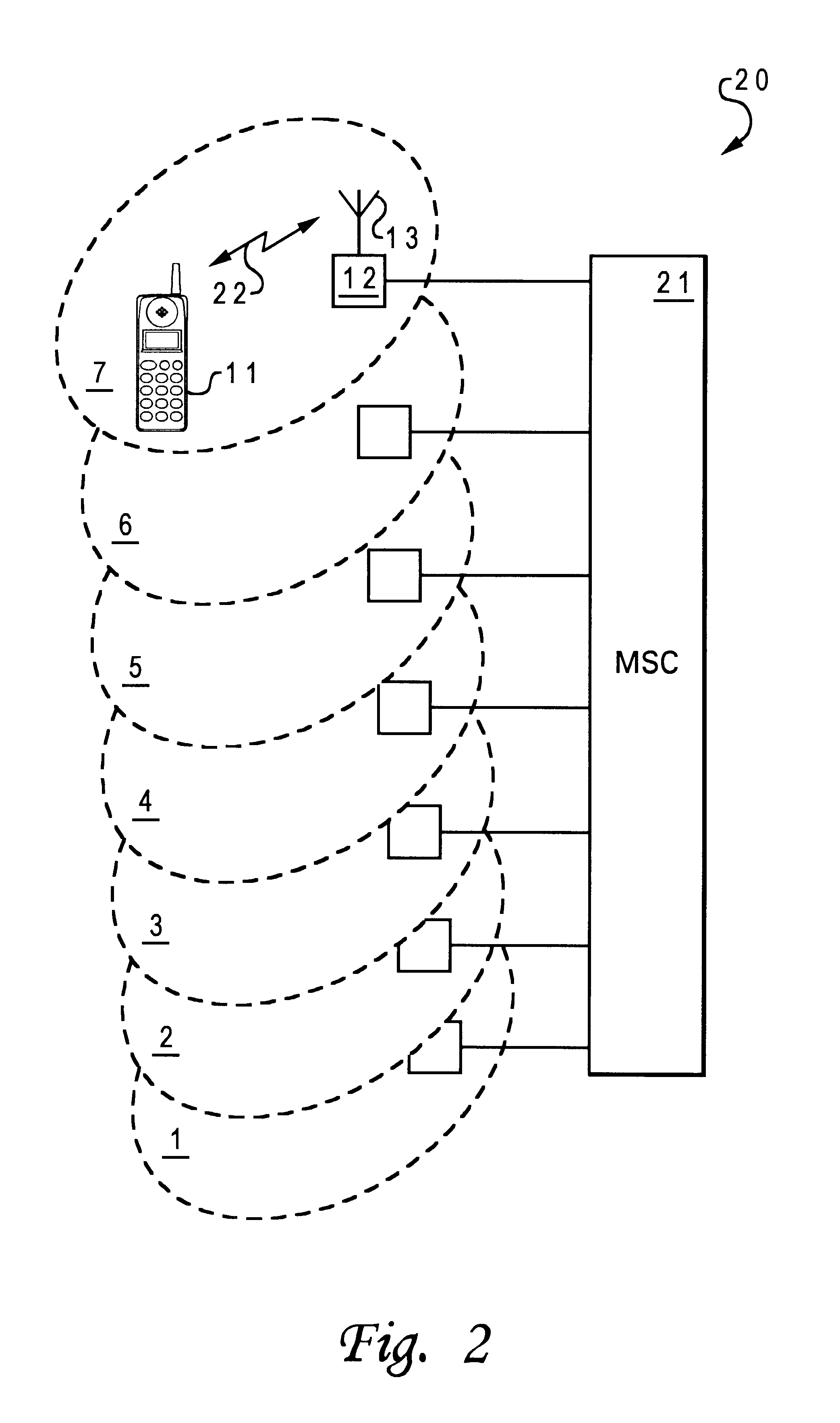 Method and system for locating a mobile telephone within a mobile telephone communication network