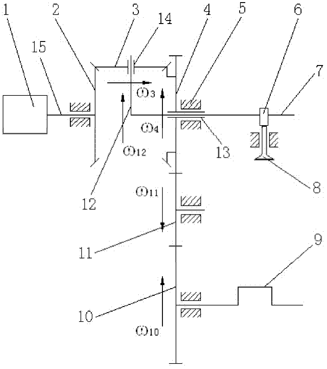 Continuous variable valve timing adjusting system for internal combustion engine