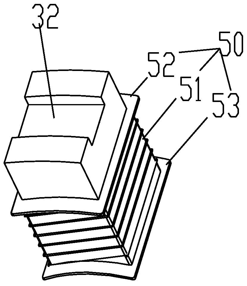 Stator, magnetic suspension bearing and motor