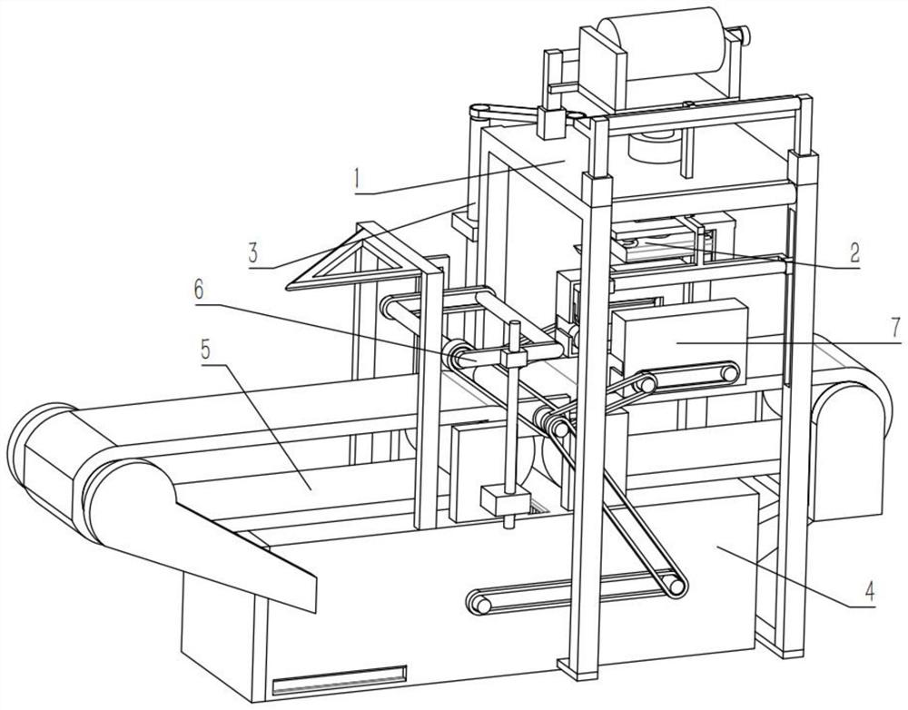 A cross-border e-commerce logistics packer