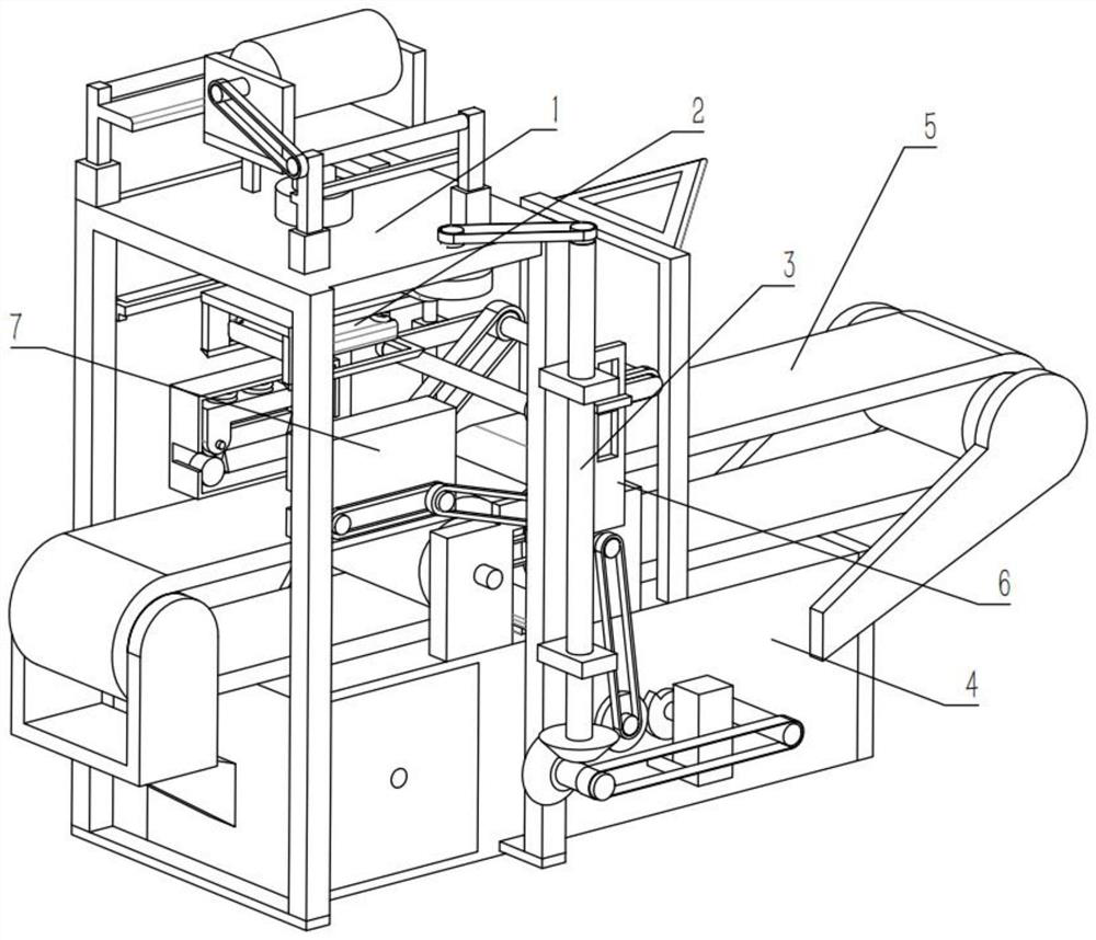 A cross-border e-commerce logistics packer