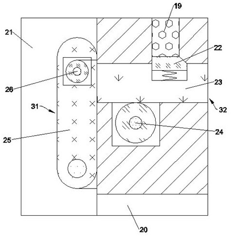 Swimming pool drainage device capable of preventing people from being sucked