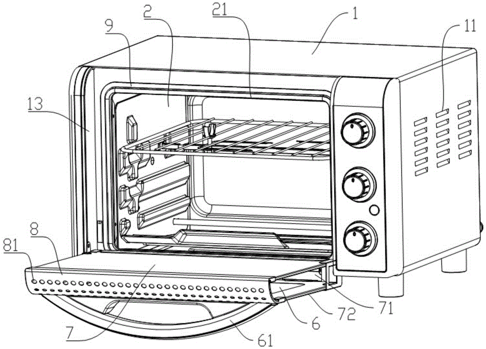 Anti-scald oven