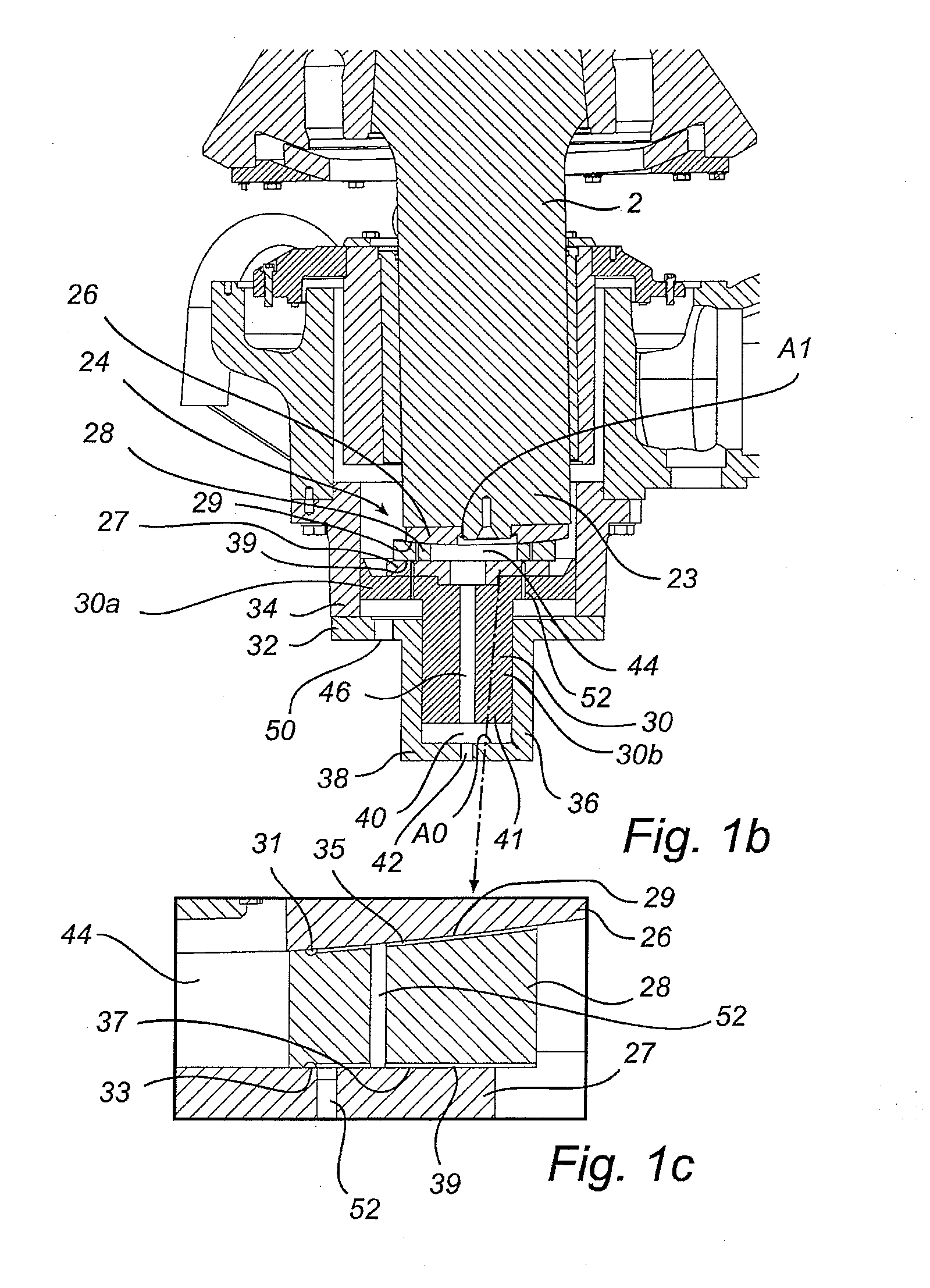 Thrust bearing for a gyratory crusher and method of supporting a vertical shaft in such a crusher