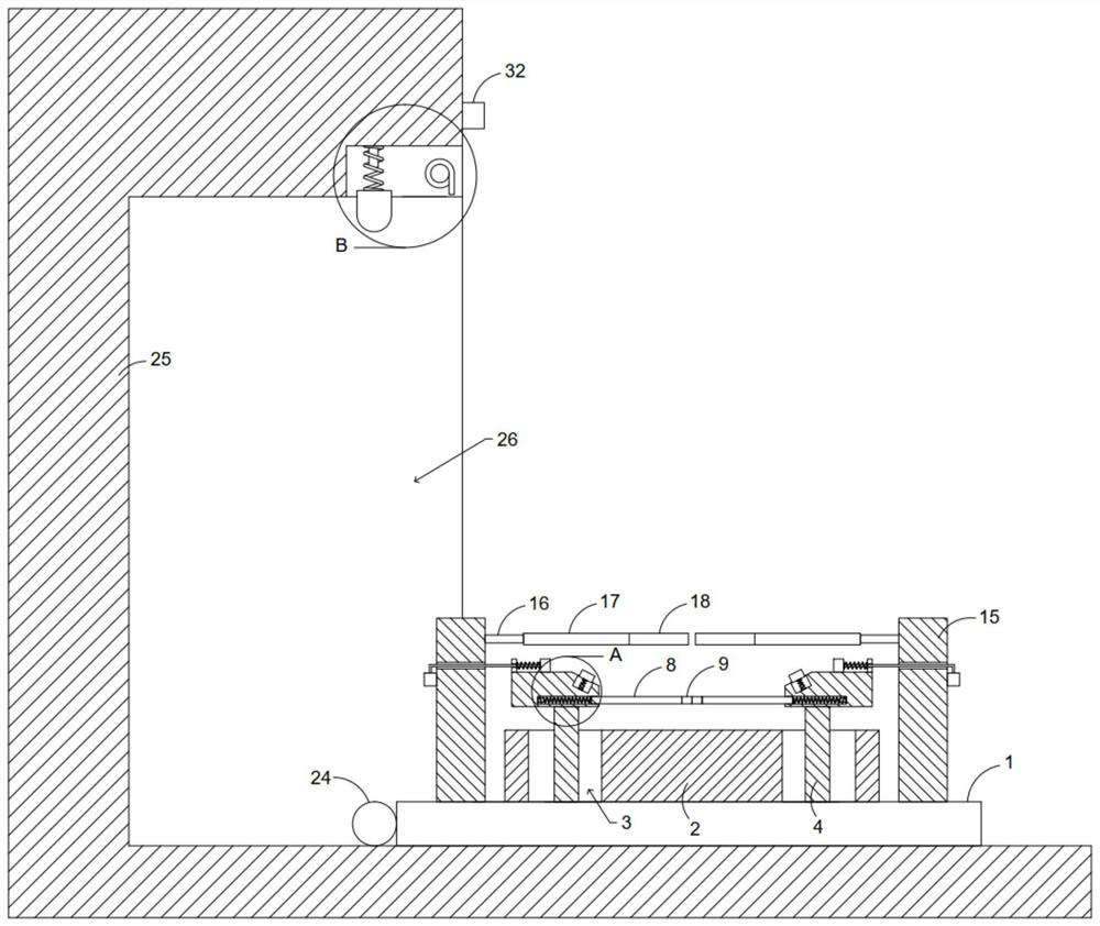 Electronic scale with various protection structures